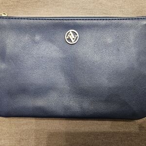 Adrienne Vittadini Wristlet Navy Blue - Wrist Strap Missing